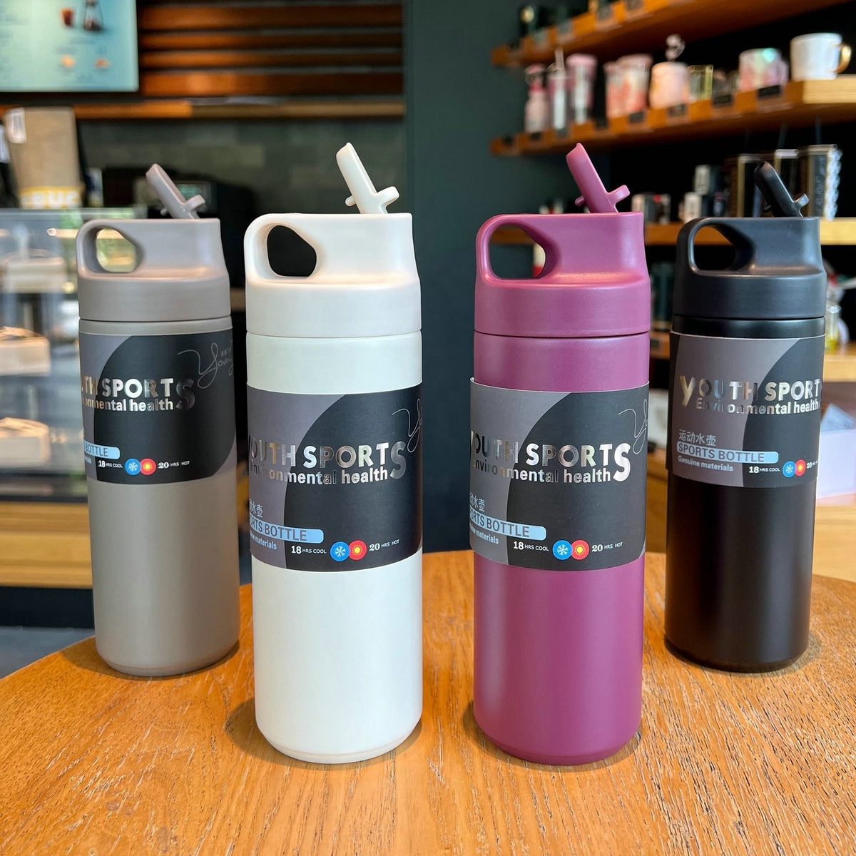 350ml 500ml Custom Logo Double Walled Vacuum Insulated Coffee Thermal Mug Cups Stainless Steel Tumbler With Lid Kintos