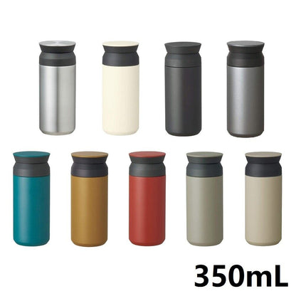 350ml 500ml Custom Logo Double Walled Vacuum Insulated Coffee Thermal Mug Cups Stainless Steel Tumbler With Lid Kintos