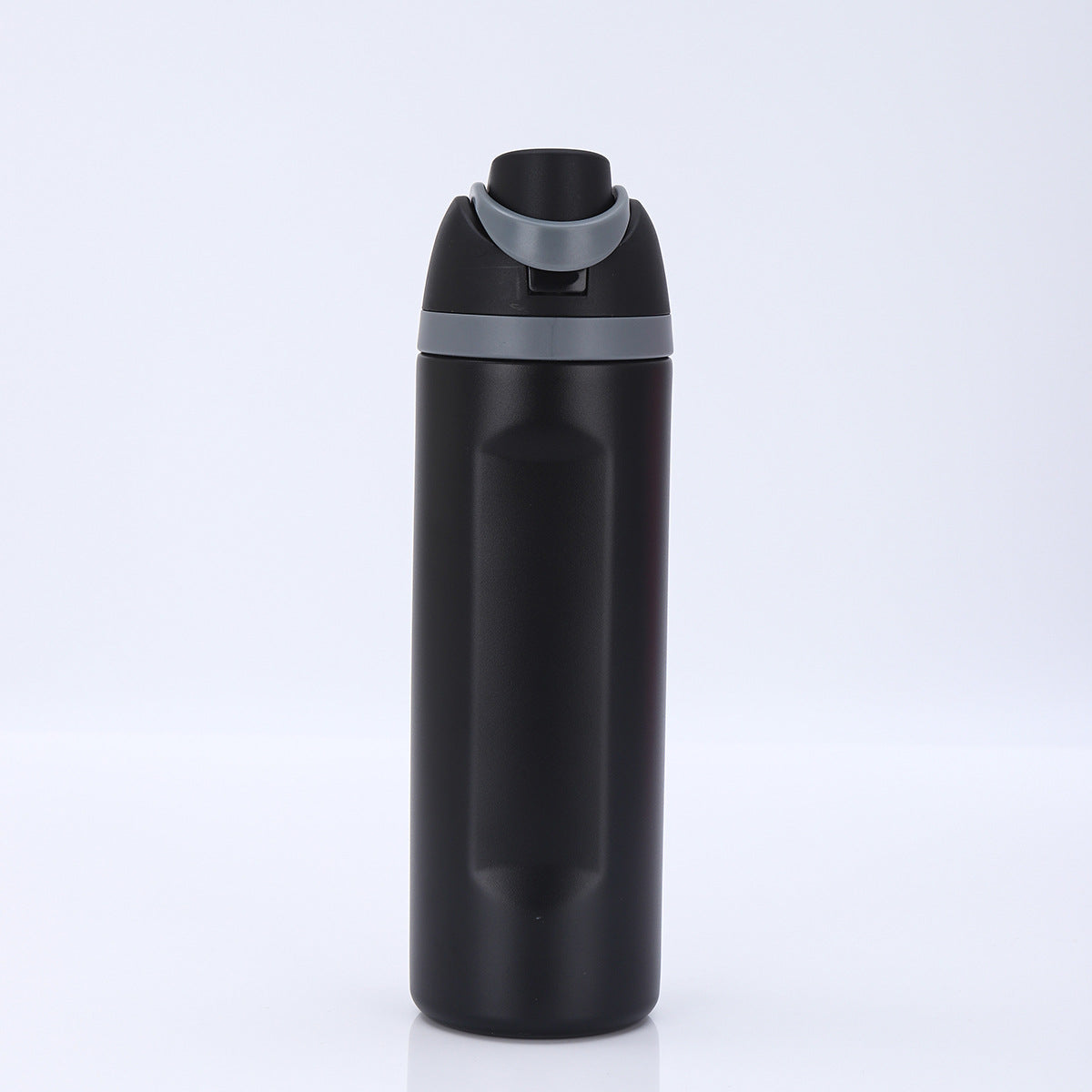 24 oz FreeSip Insulated Stainless Steel Water Flask with Straw for Sports, Travel, and School BPA-Free Sports Water Bottle